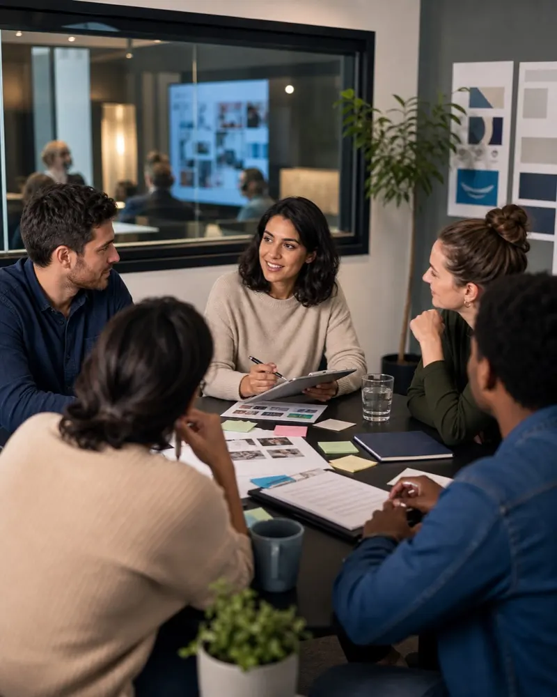 Audience research focus group for campaign outreach
